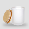Envase Tipo Vela Bambú Esmerilado